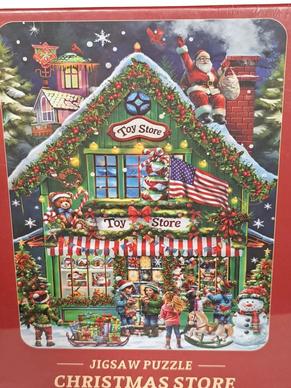Christmas Store 1000 piece Jigsaw Puzzle Sealed Brand New